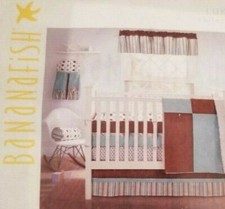 Bananafish Luke Collection Window Valance NIP