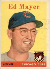 1958 Topps 461 Ed Mayer RC EX #D262305