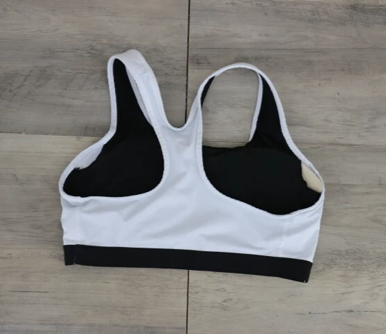 Sujetador deportivo pulóver blanco Avia para mujer talla XL 16-18 Foto 4 de 4