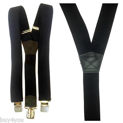 Suspenders with Extra Strong Clips Fashion Belt Suspender Clip Y
