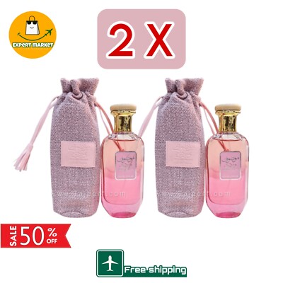 2 X Mousuf Wardi Perfume - Ard Al Zaafaran 100 ML - عطر موصوف وردي ارض الزعفران 