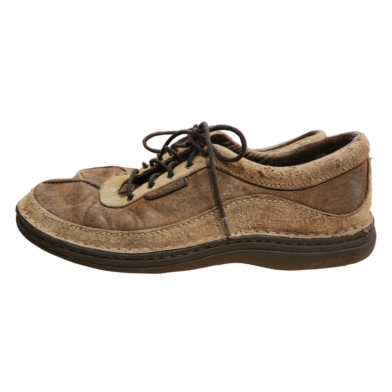 Oxford Merrell Sojourn torba muschio bicolore pelle marrone stringata J43817 taglia 11 5