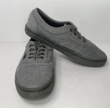Vans Off The Wall Mens 6 Womens 7.5. Gray VANS. Comfy/ Neutral TB4R Vietnam Made