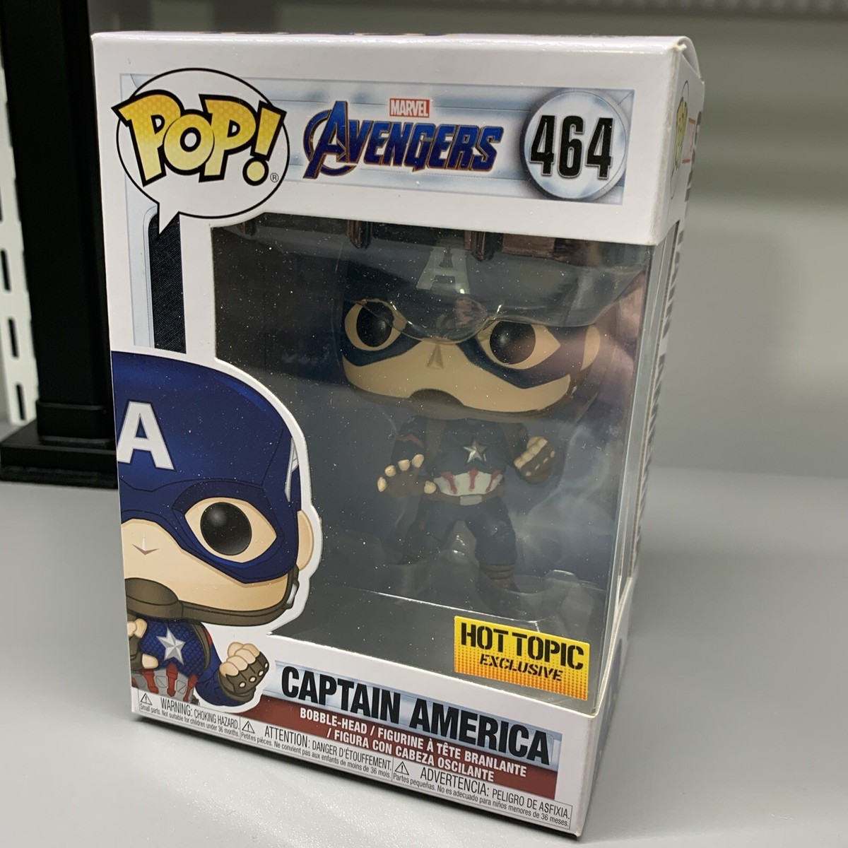 Winter Soldier Funko Marvel Captain America Hot Topic Pop Funko