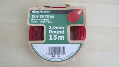 Handy Parts 2mm Rund Trimmer Nylon Supertrim Schnur Schnur Rund 15m