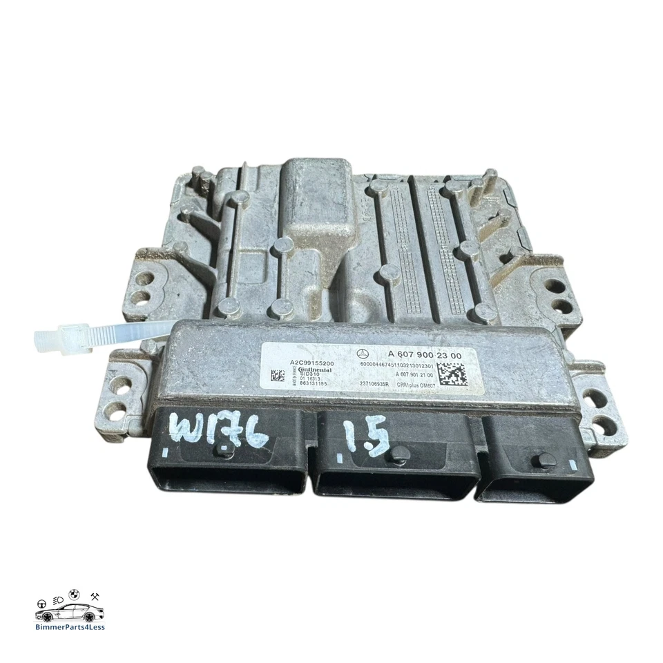 MERCEDES A CLASS ENGINE ECU KIT  1.5 DIESEL  A6079002300 W176 - Image 2 of 3