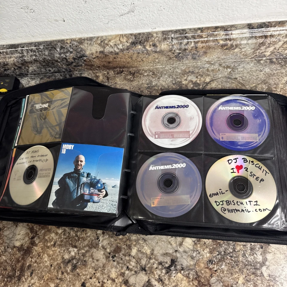 100 Cd Lot Dance Club Anthems Trance Pop Jazz Case Logic Binder Foto 4 de 4