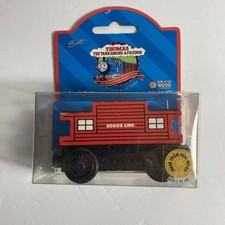 Thomas Friends Wooden Railway Sodor Line Caboose In Box Rare Retired