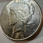1923-S $1 Peace Dollar AU Plus Condition Excellent Condition Nice Date “S”