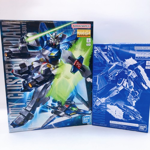 JAPAN BANDAI MG 1/100 F90IIIY Cluster Gundam Gunpla Model Kit Premium