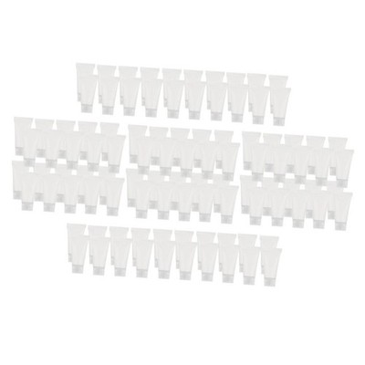 100 Stück weiche Schraubverschluss Handcreme Squeeze Tubes Mini Travel 5ml