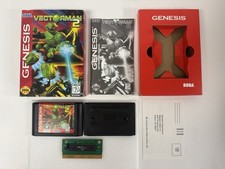 Vectorman 2 (Sega Genesis) CIB Complete w/Reg Card & Manual - Authentic - TESTED