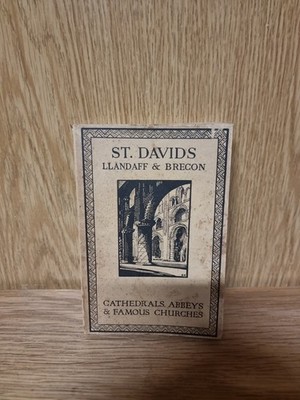 St. Davids Llandaff & Brecon, Cathedrals, Abbeys & Churches Foord 1925 (23c)
