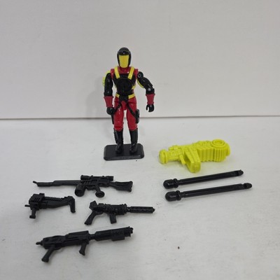 1993 Vintage G.I. GI Joe Lot 3.75 ARAH Crimson Guard Commander v1 *100% Complete