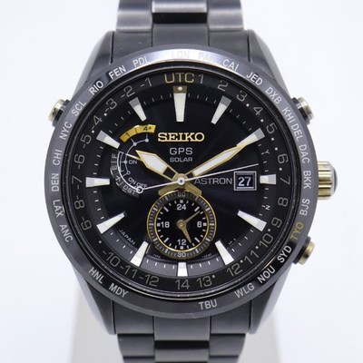 SEIKO Astron SBXA100 7X52-0AH0 Solar GPS funktionstüchtig