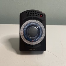 Seiko S-Yard Quartz Metronome SQ50 Portable W/ Stand 9V Battery Powered NWOB