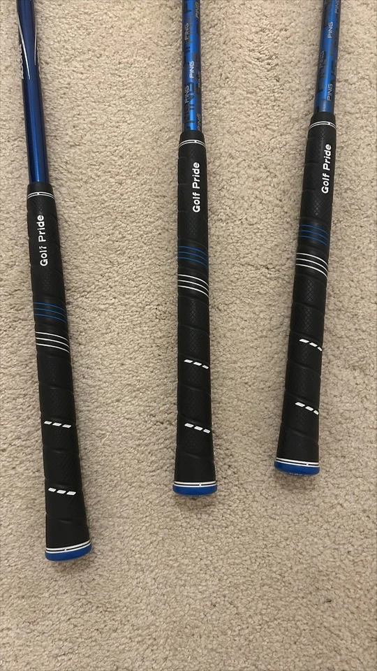 Juego de madera Ping G30 varilla de grafito 10 driver R Flex 3-14,5, 5-18 S Flex con cubiertas Foto 2 de 4