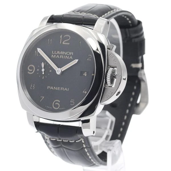 Panerai — Officine Panerai Luminor Marina PAM00359 45mm Black Dial Automatic Watch #C12286