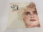 MADONNA Vinyl Record LP Who's That Girl Soundtrack  1987 NEW Sealed w/ Notch Cut