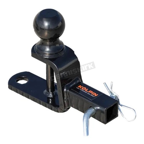Kolpin 3 Way 1 1/4 in. Hitch with 2 in. Ball and Hook 85675 - Foto 1 di 4