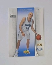 2007-08 UD Orlando Sentinel Sun Sports FSN Florida Marcin Gortat RC Rookie Card