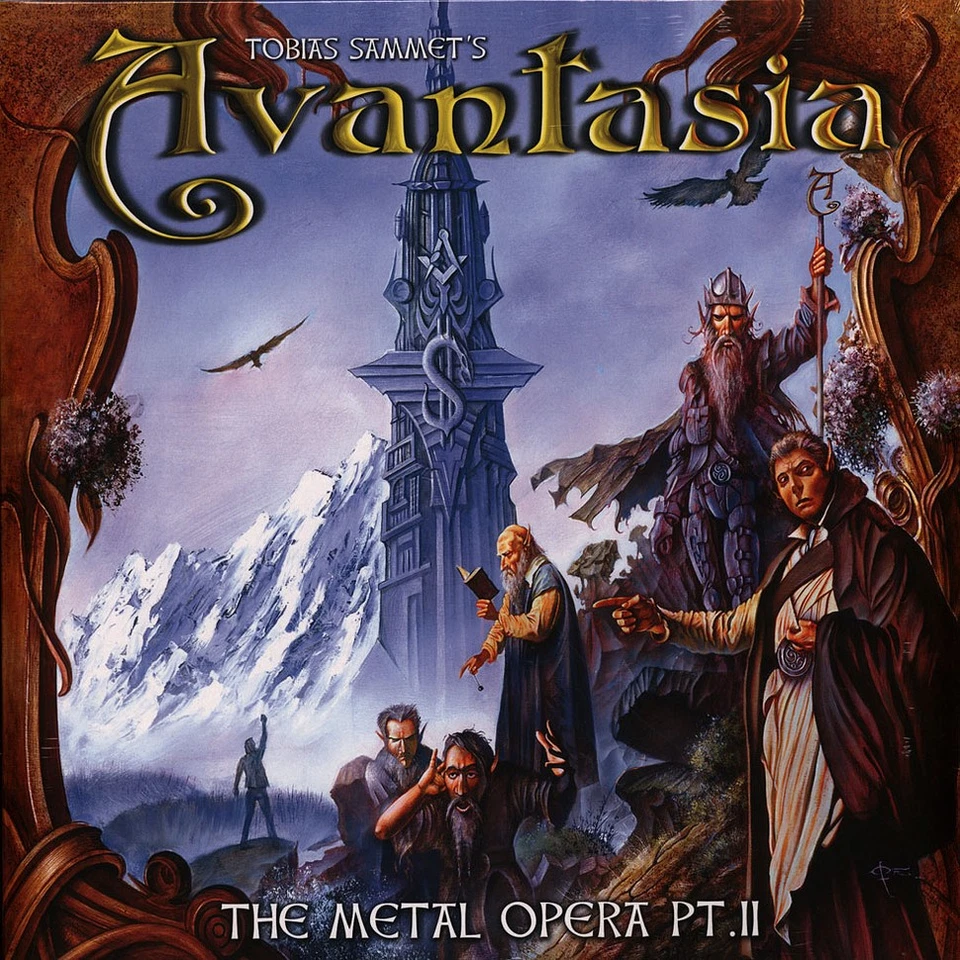Avantasia - The Metal Opera Pt. II Platinum  (Vinyl 2LP - 2023 - EU - Original) - Bild 2 von 3
