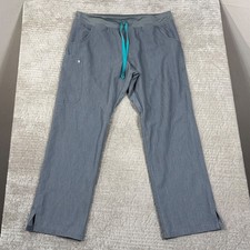 FIGS Kade Cargo Scrub Pants XL Graphite Grey Technical Collection T21004
