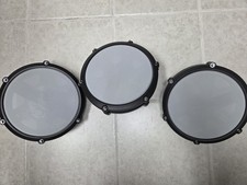 Alesis Three 8  Tom Mesh Drum Pads NEW Nitro Max No Clamps 