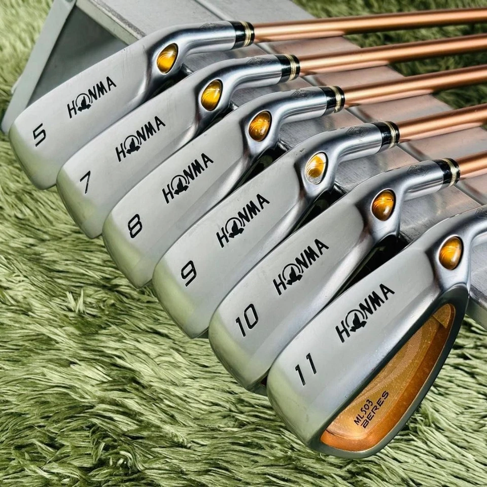 Ladies HONMA GOLF BERES ML503 8pcs Iron Set 5-11 Flex-L 3S ARMRQ UD 40 No H/C - Image 4 of 4