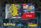 Pokemon Surging Sparks Costco 2-Pack Trainer Box and Booster Bundle Sealed Box