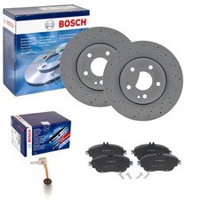 BOSCH BREMSSCHEIBEN 295mm + BEL&Auml;GE VORNE passend f&uuml;r MERCEDES CLA W117  GLA X156