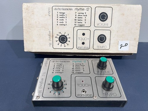 Rare Vintage Electro Harmonix Rhythm 12 Analog Drum Machine w/Box (GB) - Picture 2 of 6