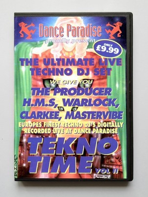 DANCE PARADISE - TEKNO TIME VOL 2 (TECHNO CD PACK) September 1994