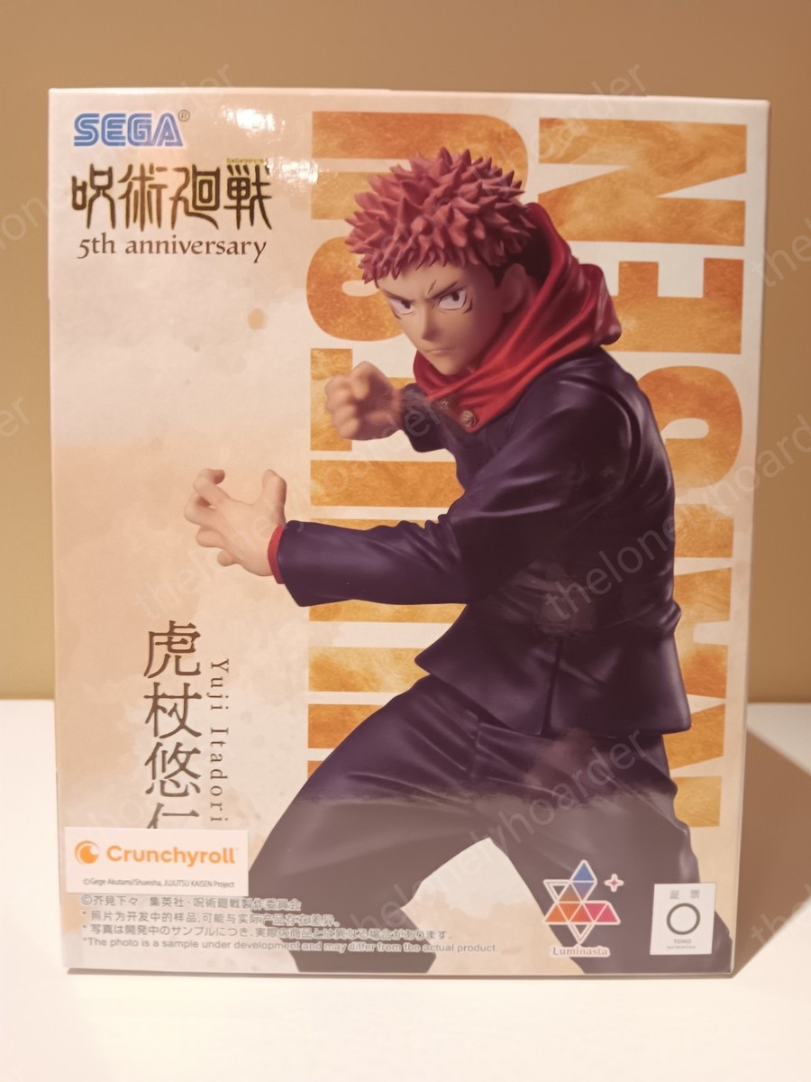 Jujutsu Kaisen 5th Anniversary Yuji Itadori Figure Luminasta New