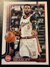 2025-26 Topps Basketball Malik Beasley #43 Detroit Pistons