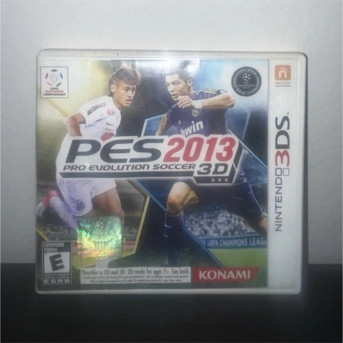 Konami PES 2013 Pro Evolution Soccer 3D Nintendo 3DS UEFA Champions League NTSC…