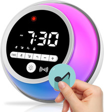 Ok to Wake Clock, Kids Alarm Clock with Music Cards Sound Machine, Nap Timer, Sl
