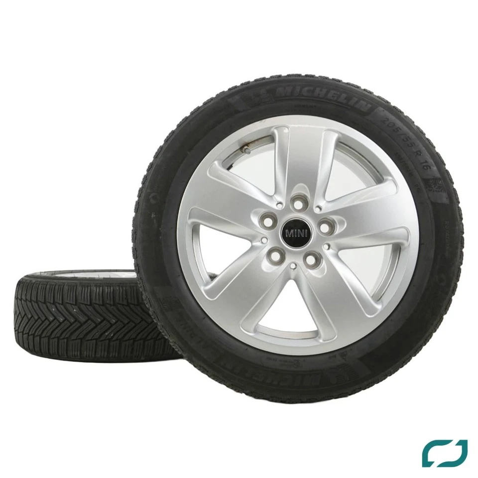 Original Mini Cooper F54 Spoke 517 Winterräder Winterreifen 205/55 R16 91H RDKS  - Bild 3 von 4