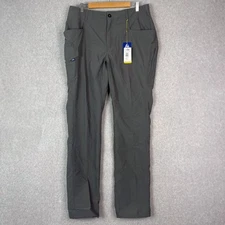 Aftco Mens 34 Long Gamma Ray Pants in Charcoal