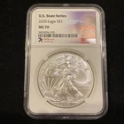 2020 American Silver Eagle U.S State Series California NGC MS70