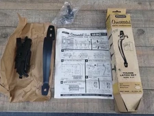 NOS Vintage Stanley #1290 Ornamental Gate Thumb Latch Black steel 