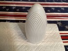 Vintage Art Deco Shade Light Wall Milk Glass Sconce Bathroom Bullet Bullseye — photo 5