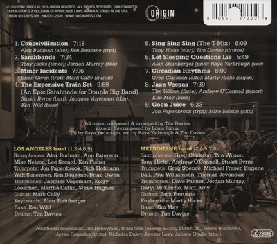 TIM DAVIES BIG BAND - EXPENSIVE TRAIN SET [DIGIPAK] NEW CD