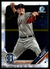 2019 Bowman Chrome Prospects Casey Mize Detroit Tigers #BCP-49