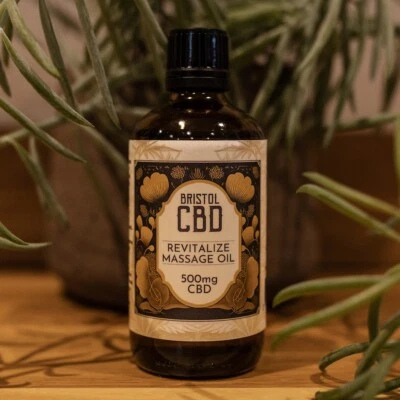 BRISTOL CBD CBD Massage Oil (Lavender & Rosemary)