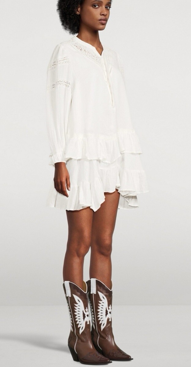 free people sachi mini dress Free People Sachi Mini Dress In Ivory - 41% Off
