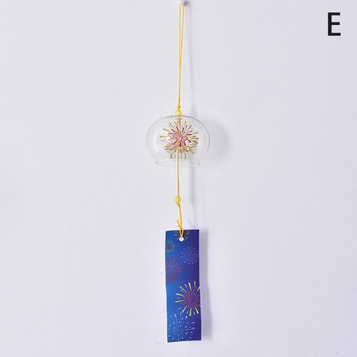 Japanese Glass Wind Chime Bell Garden Ornament Indoor Window Hanging Decor Cr XL - Picture 16 of 19