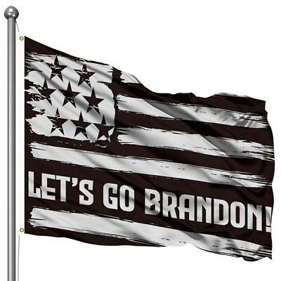 Funny Let's Go Brandon Distressed Flag Anti Biden Quotes Garden Decor Flag 3x5Ft