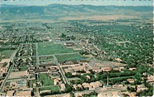 Colorado State University, Ft. Collins, Colorado, Sanborn Souvenir Postcard