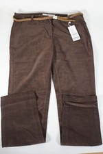 S.Oliver Lovely Basic Smart Hipster Waist/Straight Damen Hose braun Gr. 42 L34